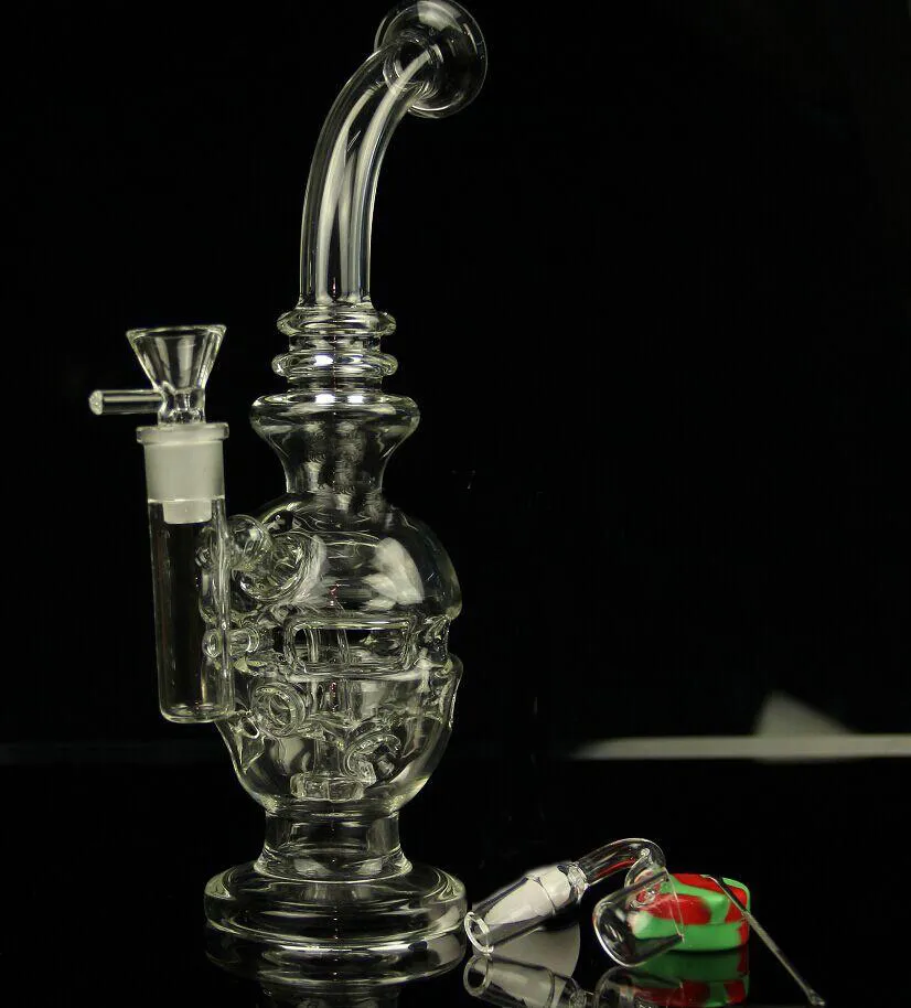 Newest glass bong oil rig bongs water pipes fab egg bong colorful glass bubbler pipes