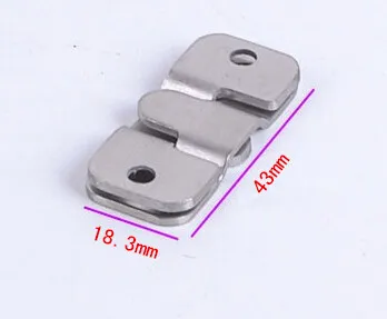 Add thick sheet stainless steel furniture fittings bed hang buckle mirror sofa insert picture frame accessories