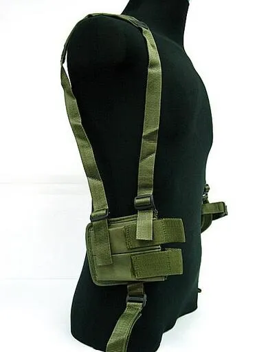 Pistolet Airsoft Holster D'épaule Réglable Pour Arme - Nylon Balistique Holster D'épaule Flexible