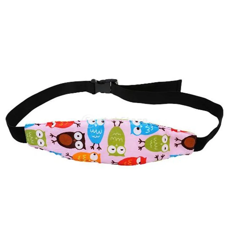 Färgglada Baby Sömn Bälte Spädbarn Säkerhet Head Sova Hållare Bälte Fixering Band Strap Baby Carriage Protective Belt Kid356