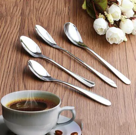 Matel 410 Stainless steel coffee & tea sets spoons tableware Restaurant hotel dinnerware support wholesale or custom