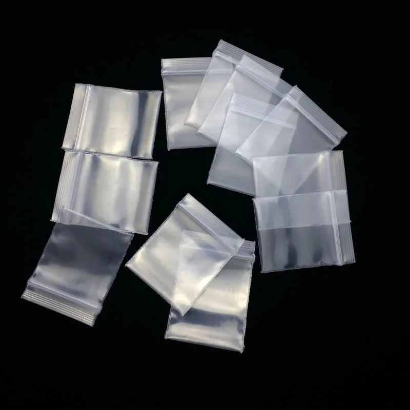 Wholesale 100 Mini Zip Lock Mini Tote Bag 3x4cm Plastic Packaging Backs  With From Oilburner, $2.37