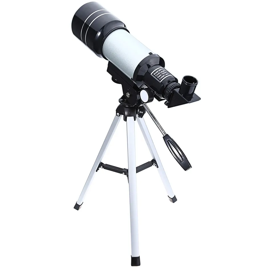 Freeshipping HD 천체 망원경 Finderscope Protable 삼각대 강력한 지상 공간 단안 망원경 달보고