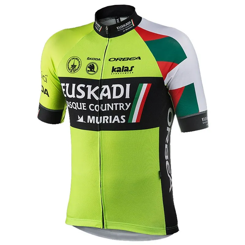 EUSKADI Mens Cycling Jersey Sets Ropa Ciclismo Clothing MTB Bicycle Clothes Bike Uniform Cycling Jerseys 2XS-6XL A65