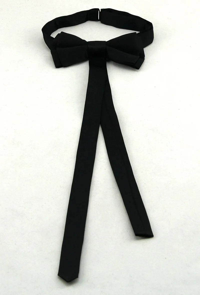 Ribbon Fliege Bogenknoten trendy Krawatte für Männer Schmetterling Männer Bogen Erwachsene schwarze weiße Modezubehör /Los