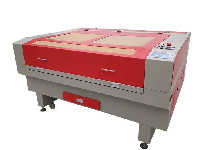 1490 100W CO2 Laser Cut Machine.t Stół do ostrza stosowany do ABS, akrylowej, tkaniny, skóry i innych materiałów niemetalowych