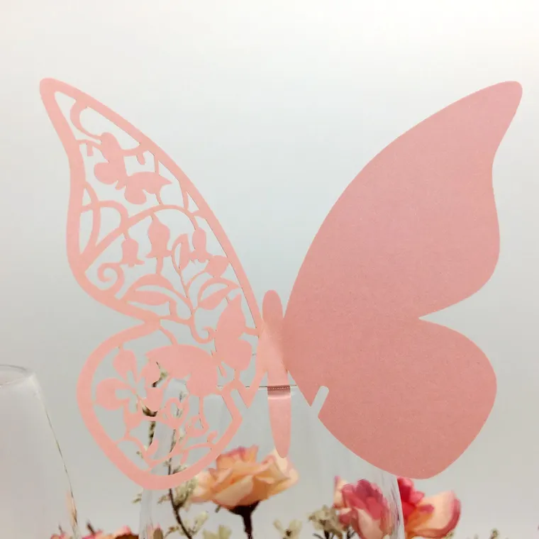 Bruiloft Gunsten Gunsten Tafel Centerpieces Bruiloft Decoraties Bruiloft Decoraties Centrum Butterfly Decorations Party Guest Place Card