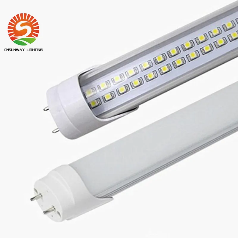 스톡 포토 4ft 1.2m 1200mm G13 T8 LED 튜브 조명 슈퍼 밝은 28W 3000K 6000K 멋진 화이트 LED 램프