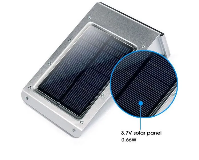 20 LED Solar Light Outdoor PIR Motion Sensor Solar Wall Light Waterproof Garden Street Security Solar Lamp