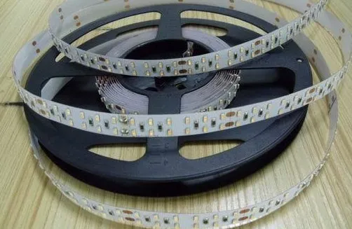 Darmowa Wysyłka Hurtownie Cena Wysoka Power Elastyczna LED Strip SMD3014 240LEDS / M 24W / M Double Wiersz LED Strip Ciepłe białe / chłodne białe 50m / 