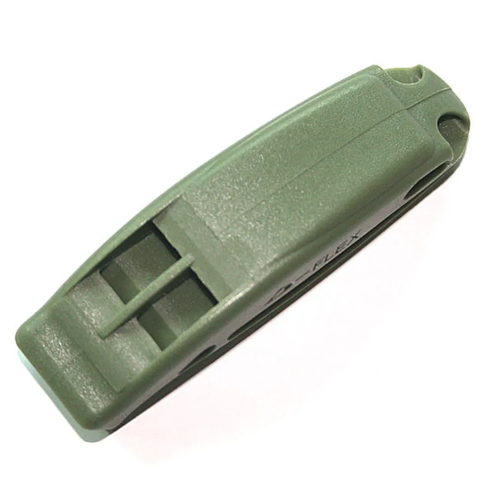 Portable Outdoor Survival Rescue Emergency Plastic Whistle z klipsem