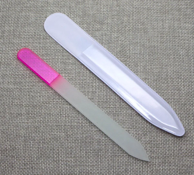 Glass Nail Files Crystal Fingernail File Nail Care 55quot14cm available NF014 4387759