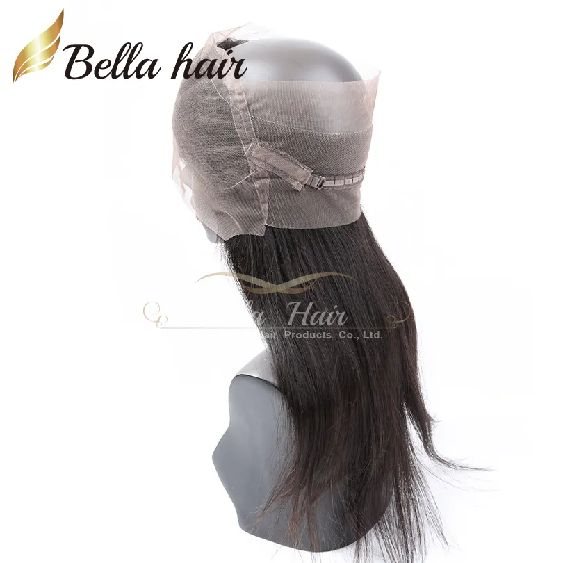 verkoop 360 kant frontale sluiting recht braziliaans maleisisch maagdelijk menselijk haar natuurlijke kleur kan worden geverfd hoogwaardige frontals julienchina 1022inch lang