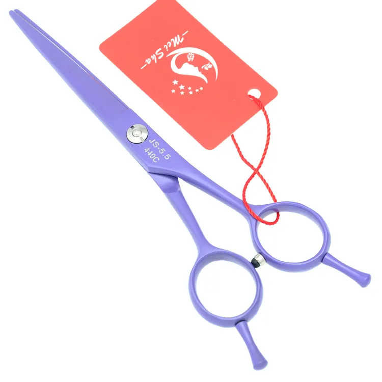 5.5 tum Meisha Cutting Saxar Skarpkant Saxar Frisör Shears JP440C Rostfritt Stål Barberare Saxar Barber Salong Tools, HA0165