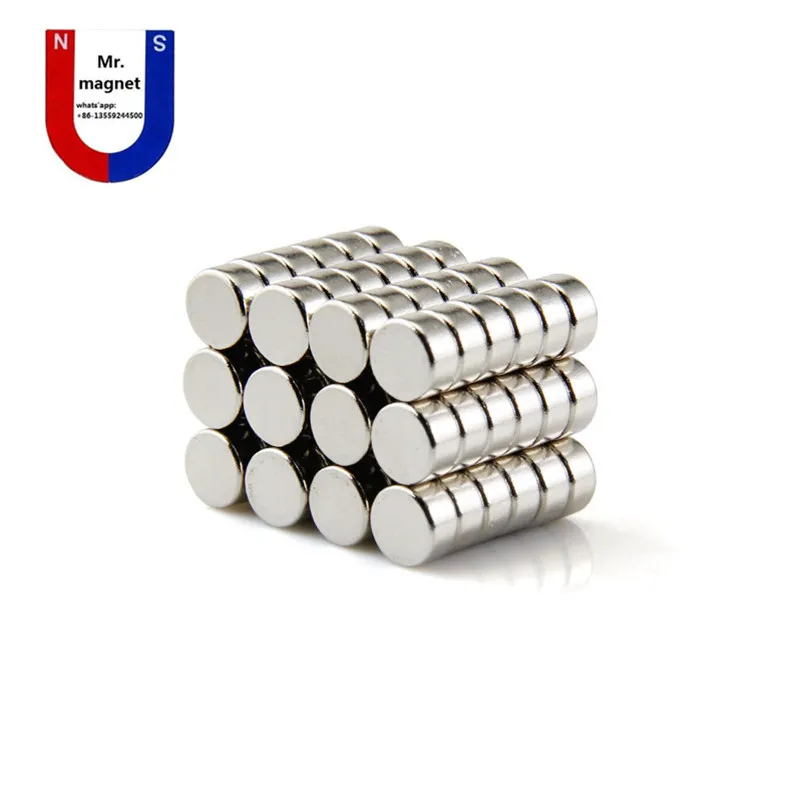 100PCS Hot Sale Små ris 10x 4 Magnet 10 * 4mm För Artcraft D10x4mm Rare Earth Magnet 10mmx4mm 10x4mm Neodymmagneter 10 * 4 Gratis frakt