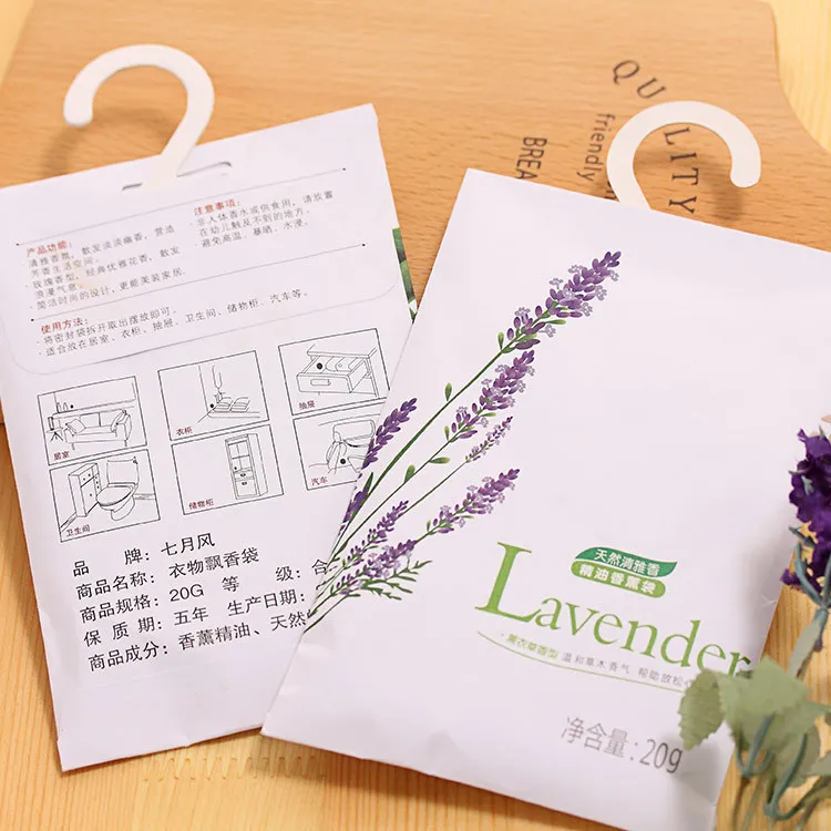 Sachet Sacs Sachet De Lavande Parfumée Penderie Placard Odeur De