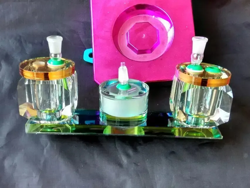 Cor misturada de cristal mangueiras de vidro bongos acessórios, tubos de fumar de vidro colorido mini multi-cores mão tubos melhor colher glas