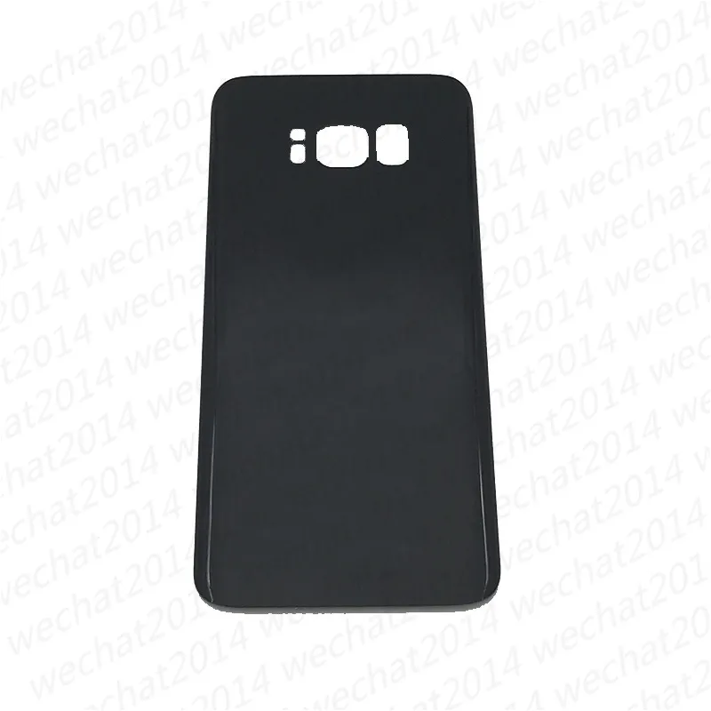 da porta da bateria do OEM da tampa da capa da caixa para Samsung Galaxy S8 G950 G950P S8 PLUS G955P com adesivo adesivo