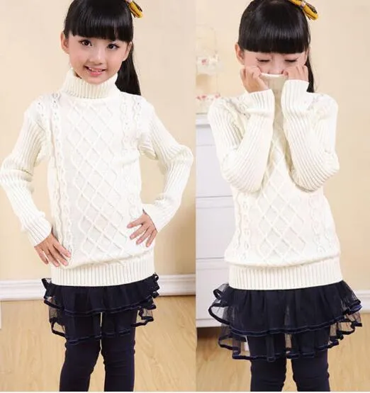 Baby Girls clothing sweater baby Boys Pullover kids sweaters children clothing girls knitted thickening sweater clothing D0076