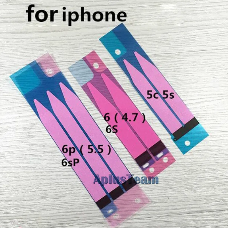 Batteri klistermärke tejp lim för baksida Bakre skal för iPhone 5S 5c iPhone 6 4,7 tum 6 plus 5.5 