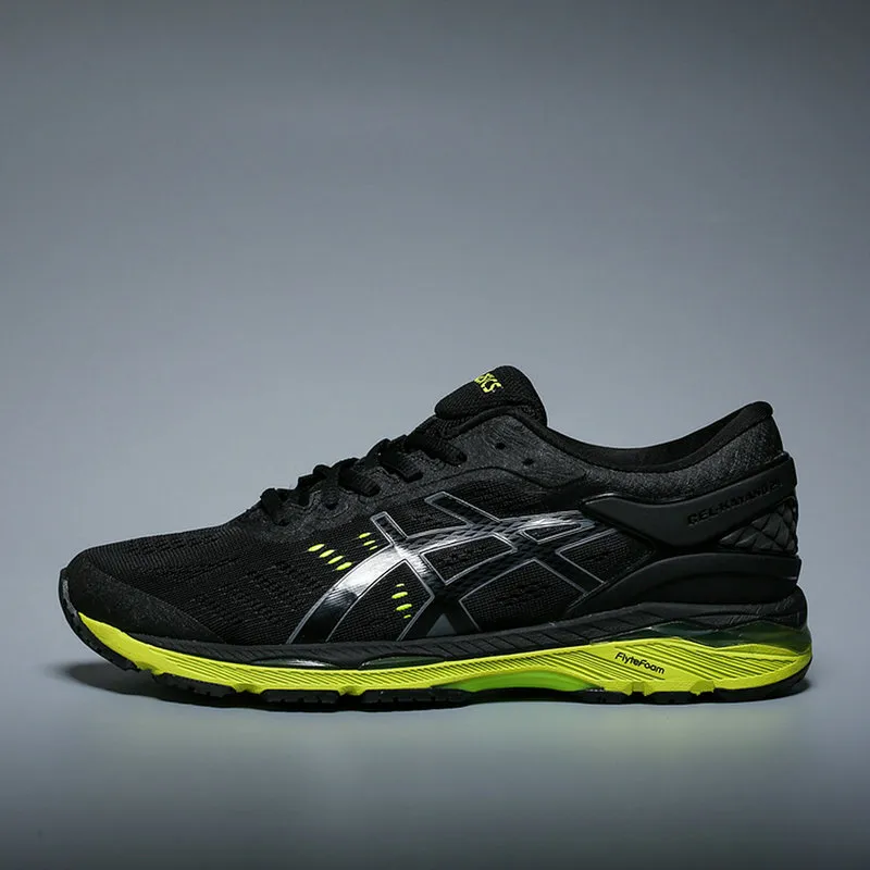 Asics kayano deals 24 black mens