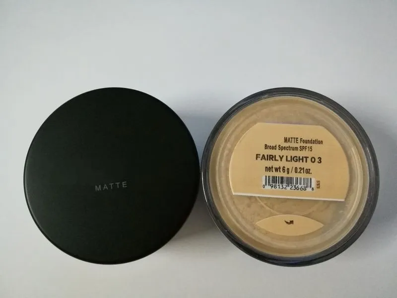 2017 Nyaste 4 färger Minerals Foundation Loose Powder, Blush Beauty / Warmth / Matt Riveljus 03 / Värme med ansikte 120 st / DHL