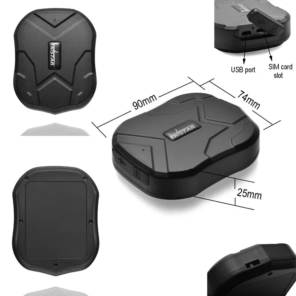 TKStar TK905 Lokalizator GPS Wodoodporna IP66 Pojazd GPS Tracker Truck Osoba 60 dni Długi czas gotowości Czas Potężny magnes LIVETIME Darmowa platforma