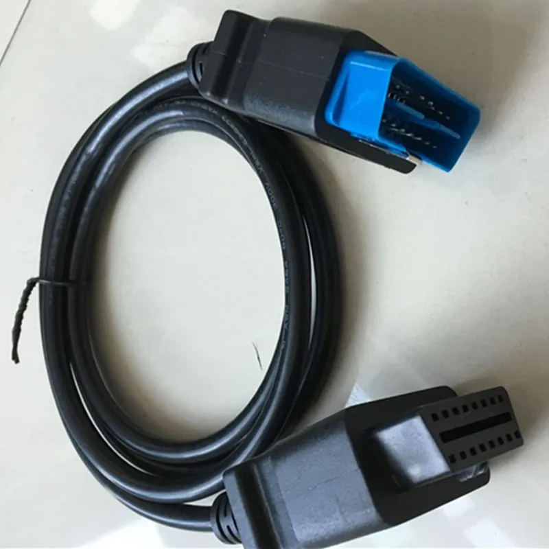 High Quality OBDII OBD 2 16Pin OBD2 16 Pin Male To Female Transfer Car Diagnostic Cable and Connector