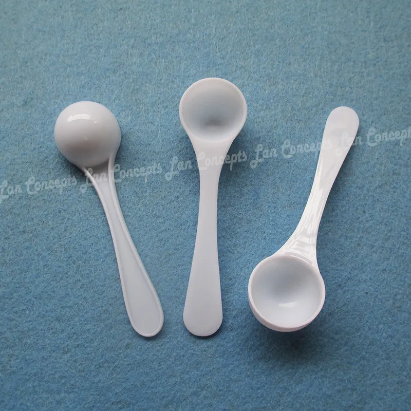 2 5 Gram 5ML PP Spoon 2 5g Plastic Measuring Scoop For Medical Milk Powder  Liquid 95x25x17mm219c From Khnj289, $20.42