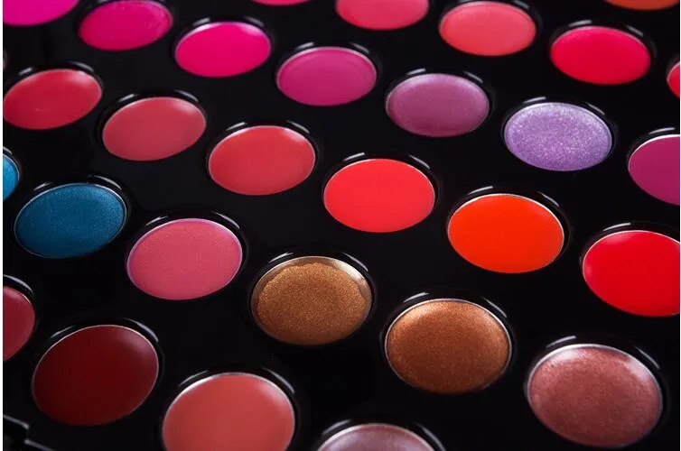 Professionell Lip Gloss Matte Flytande läppstift Vattentät Lipgloss Makeup Palette Långvarig Fuktgivande Sexiga Kvinnor