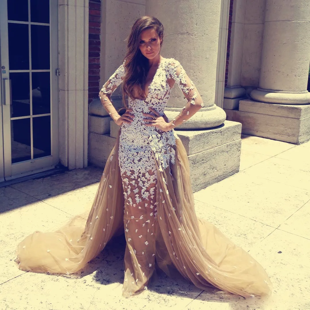 dhgate prom dresses High Neck Dhgate White Dresses Dresses Elegant White Flowing Gown Mermaid Modest Prom Dress High