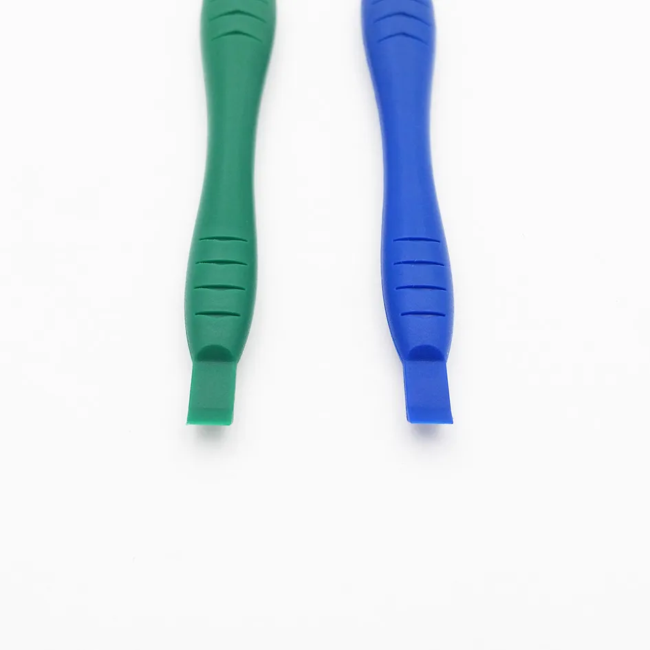 118mm Verde Azul Fibra De Carbono Endurecido Plástico Du-ended Pry Ferramentas de Abertura Ferramenta de Abertura Crowd Spudger para Celular Tablet PC 