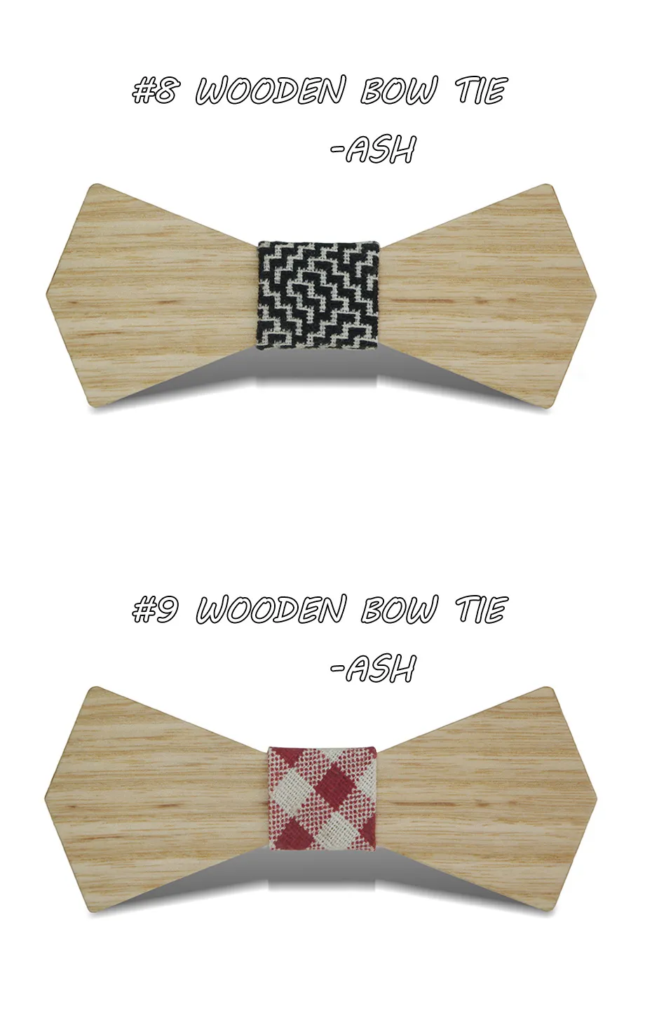 Wood Bowtie 20 styles Handmade Vintage Traditional Bowknot For business paty Wedding finished product Wooden Bow tie 12*5cm For adults