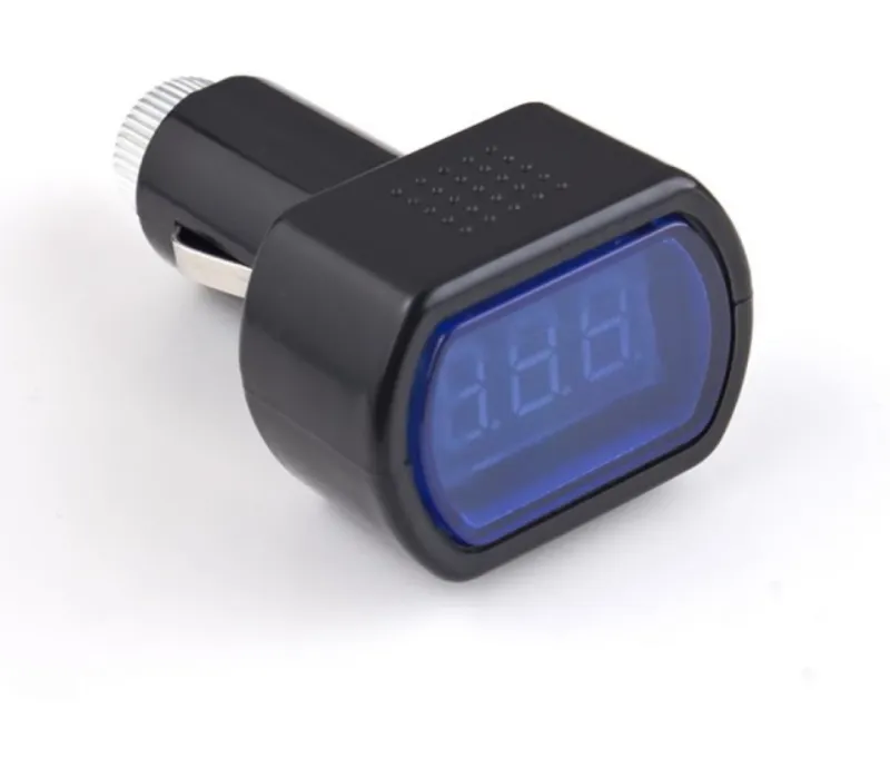 Digital Mini LED Auto LKW Batterie Voltmeter Voltanzeige Voltmeter Tester  12 V 24 V Von 9,41 €
