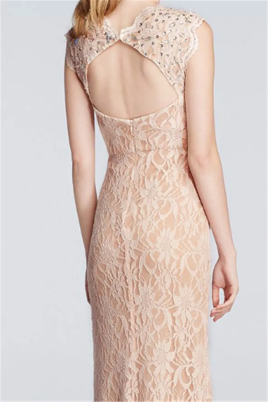 wednesday black lace dress Tayna Black Lace Mesh Mini Dress - US 12 main image 0
