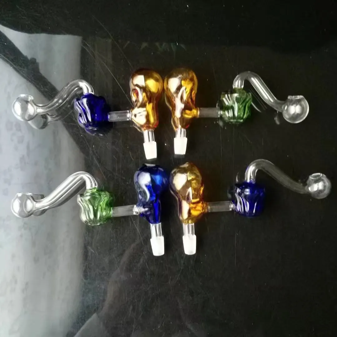 Rose s boil , New Unique Glass Bongs Glass Pipes Water Pipes Hookah Oil Rigs Smoking with Dropper