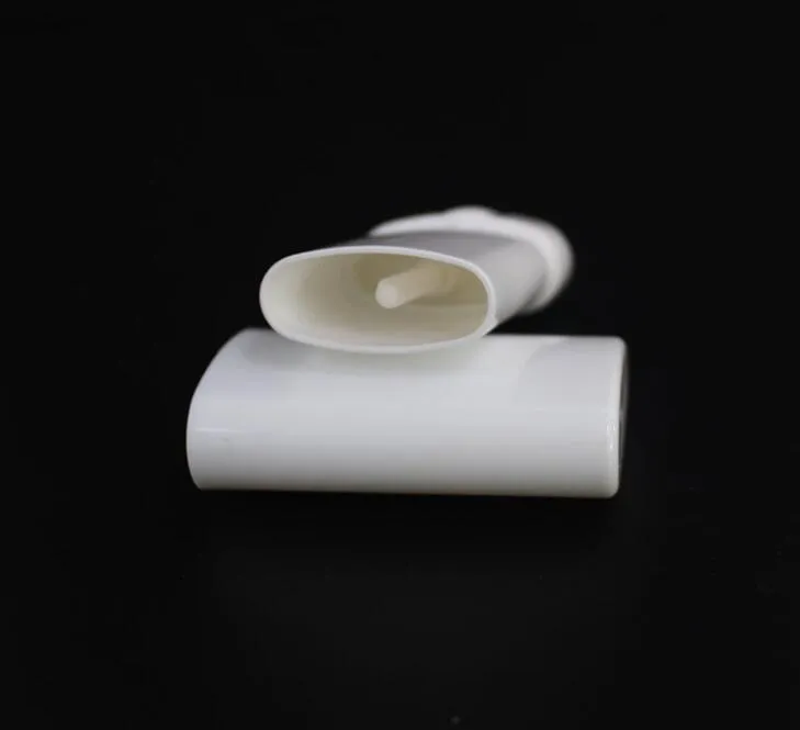 / lote 15ml plástico vazio vazio tubos de bálsamo de bálsamo desodorante recipientes brancos claros tubos frescos de batom fresco