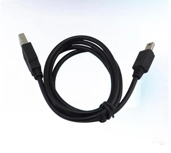 Mini-USB-5-Pin-Synchronisierungskabel, USB-Daten- und Ladekabel v3, USB 2.0-Smartkabel für digitale Kameras, externe Festplatten, 80 cm