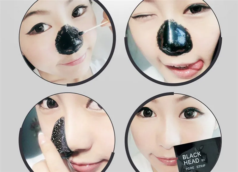 Pilaten Facial Minerals Conk Nose Blackhead Remover Mask Pore Cleanser 검은 머리 스트립