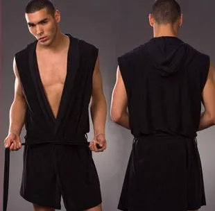 Hurtownie-męska piżama domowe garnitury garnitury letnie piżamy dla mężczyzn lato mężczyźni kąpiel szlafrok salon salon odzieżą Nightswear