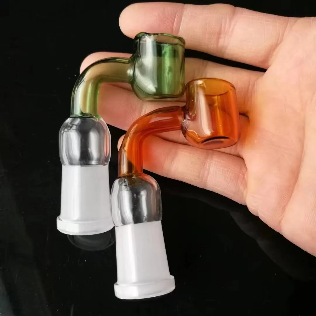 Color hometown 14mm , Glass Bongs Accessories Unique Oil Burner Glass Pipes Water Pipes Glass Pipe Oil Rigs Smoking with Dropper