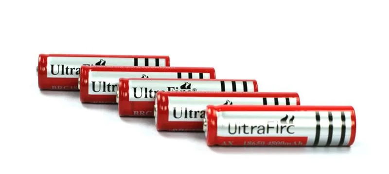 Ultrafire 18650 4200mAh سعة عالية 3.7 فولت Li-ion بطارية قابلة لإعادة الشحن لضوء مصباح LED