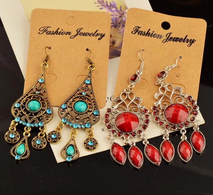Yheakne Boho Strass Nappa Orecchini Lunga Frangia Goccia Pendenti Orecchini Argento Cristallo Catena Nappa Orecchini Vintage Lampadario Catena Borchie Gioielli Per Donna E Ragazza (lungo