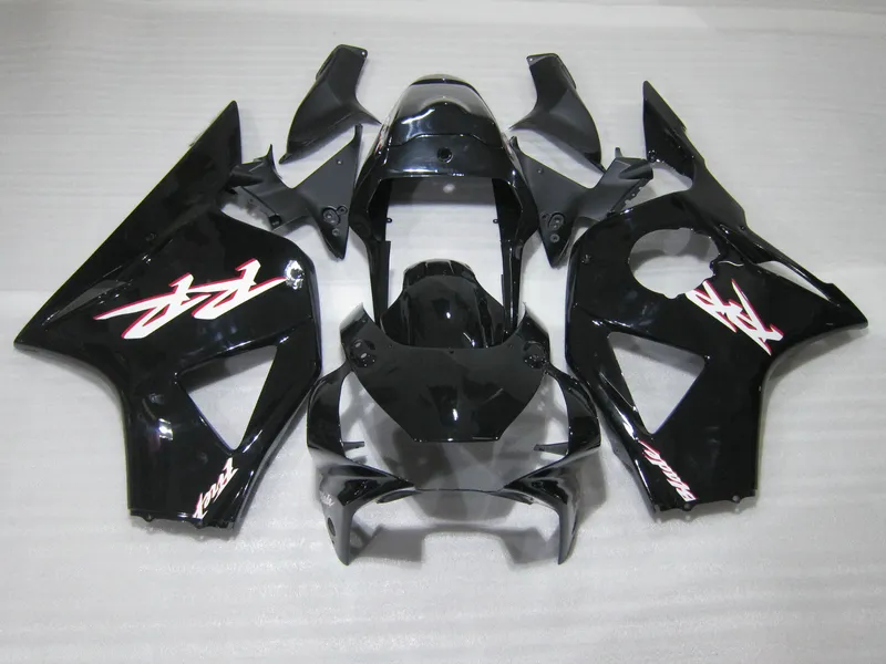 Kit carenatura carrozzeria per Honda CBR900RR 2002 2003 set carene nero lucido CBR 954RR 02 23 OT28