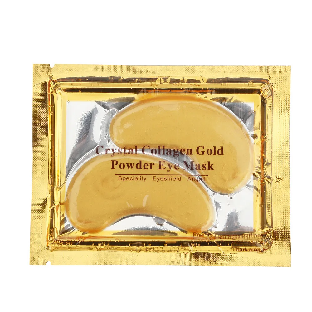 Rosotena Golden Eye Mask Women Crystal Eyelide Patch / Crystal Collagen Eye Mask Gold Mask Dark Circle Anti-Aging