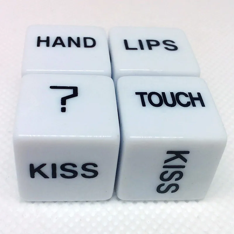 Cheap Whole set New Exotic Novelty Sex Dice Sex Toys Adult Toys Luminous Dice Love The Dice For Adult Games Sex Games Too3766819