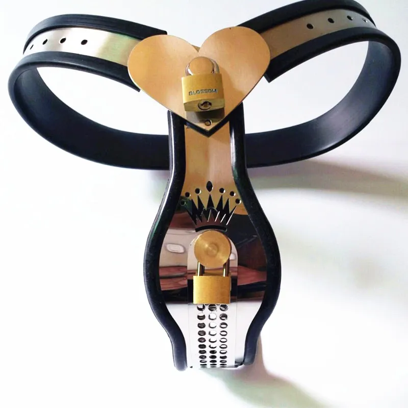 Ceinture de chasteté féminine avec plug anal Dispositifs de chasteté en cuir Silcone super doux Pantalon de chasteté Produits de sexe pour jeux de sexe pour adultes G7-5-30