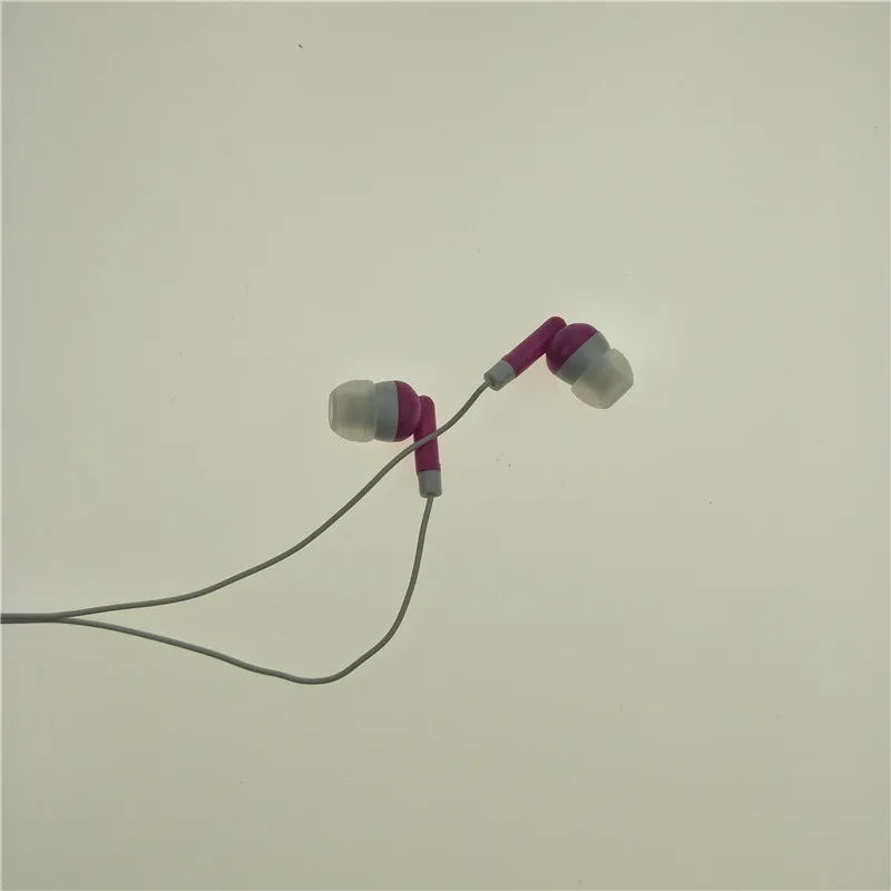 A buon mercato all'ingrosso Bulk Cuffie 3.5mm In-Ear Stereo Headsest Auricolari i DHL FEDEX spedizione gratuita 200 pz / lotto