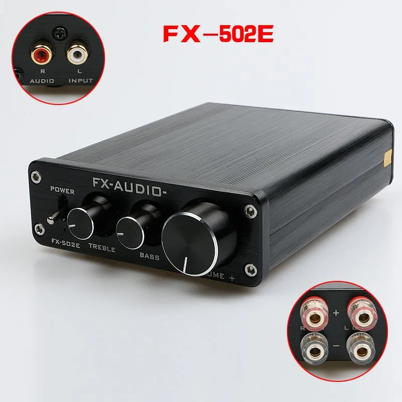 High Power 2.0 Channel Digital Audio Amplifier - 68W2 Output, Desktop ...