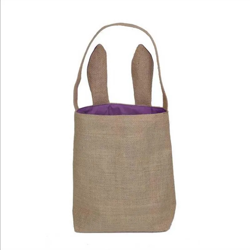 Sac à main en toile de coton pour lapin de pâques, cadeaux de célébration, cadeaux de lièvre de pâques, sac de Shopping, cadeau de pâques